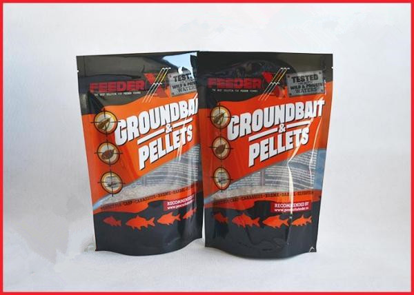 Groundbait パレットのためのジッパーによって包む印刷されたプラスチック袋/Ziplock が付いている釣魅惑の包装袋