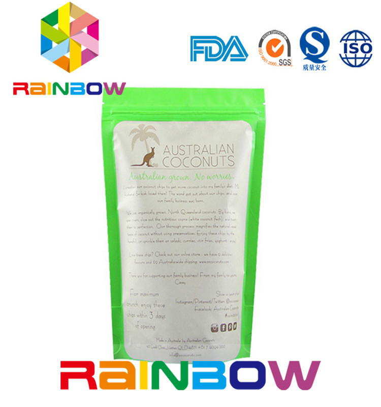 種の包装のためのカスタマイズされた軽食袋の包装の Ziplock は最下のガセットを立てます