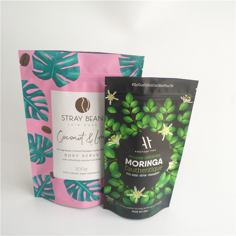 コーヒーCBDはマイラーを袋に入れる3.5gプラスチックPE 50を- 200microns厚さ立てる