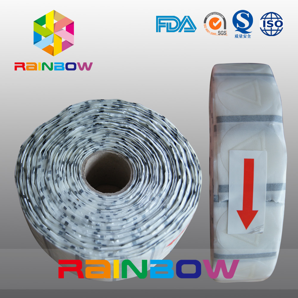 Blindman/ステッカーのための再生利用できる明確な三角形のラベルの蝕知の警告を転がして下さい