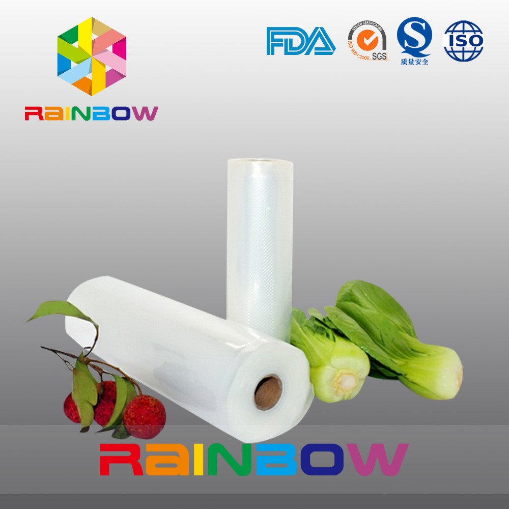 質感食品真空保存器 ロール 凸起式真空シール袋 完全な網状真空袋