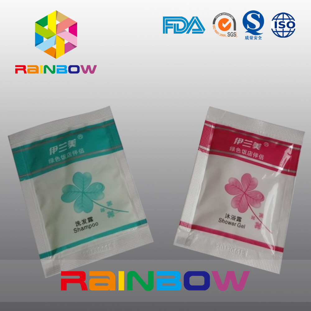 3 -シャンプー/シャワーのゲルの包装のための側面によって密封される袋化粧品の包装袋