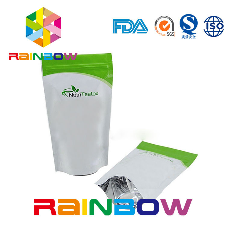 アルミ ホイルのピスタシオ ホイルの袋の包装はジップ ロック式軽食のくだらない袋を立てます