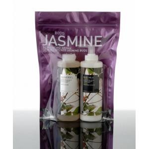 ジッパーが付いている透明な前部表示プラスチック化粧品の包装袋