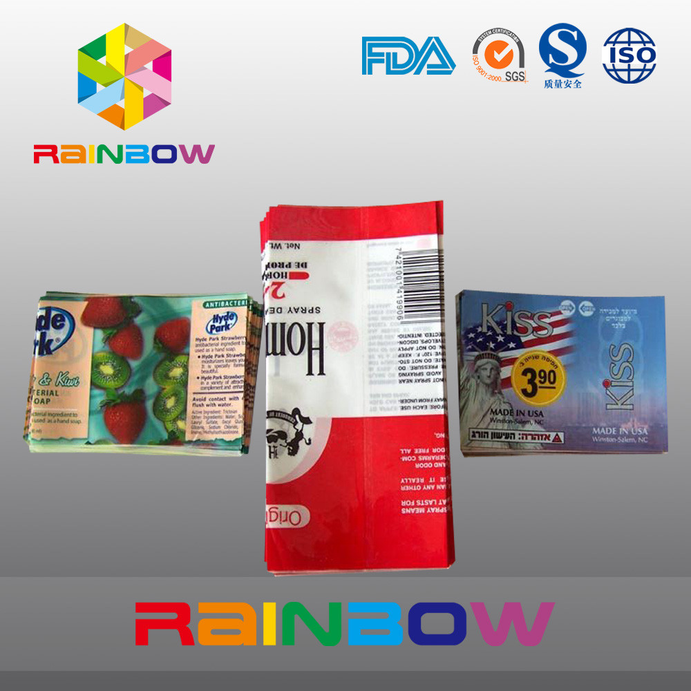 びんのための防水印刷されたポリ塩化ビニール/ペット熱収縮スリーブのラベル