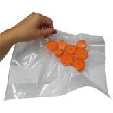 透明な食品保存ロール 食品真空シール袋