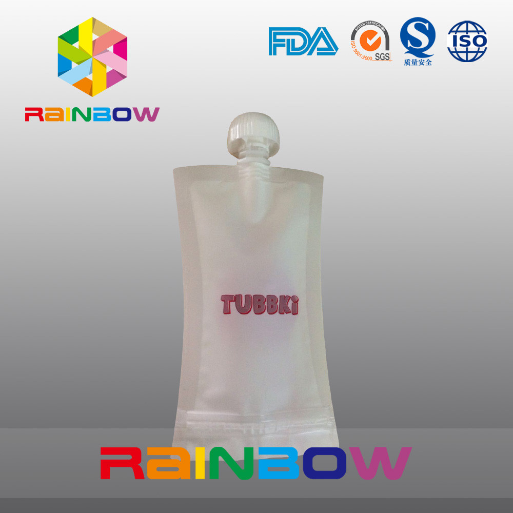 上の口及び耐久のジッパーによって包む食品等級のベビーフードの袋の口の袋