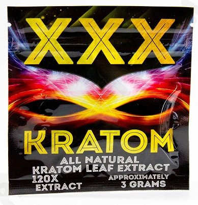 3g Xxx Kratom の粉のジップ ロック式袋/Kratom の草の香の包装袋