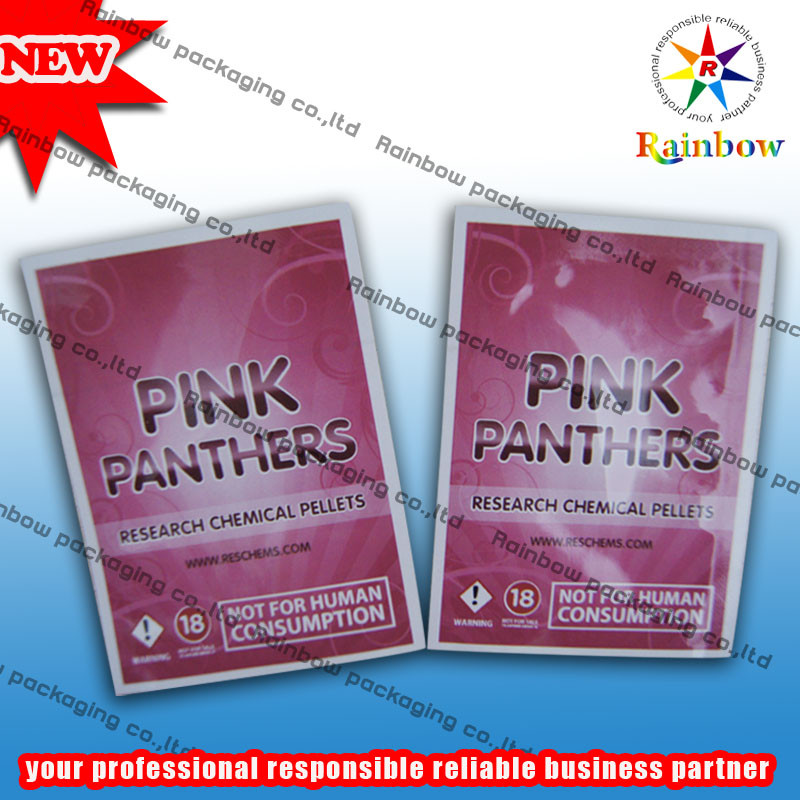 カスタマイズされた 3 側面は薄板にされた材料の化粧品の包装袋を密封しました