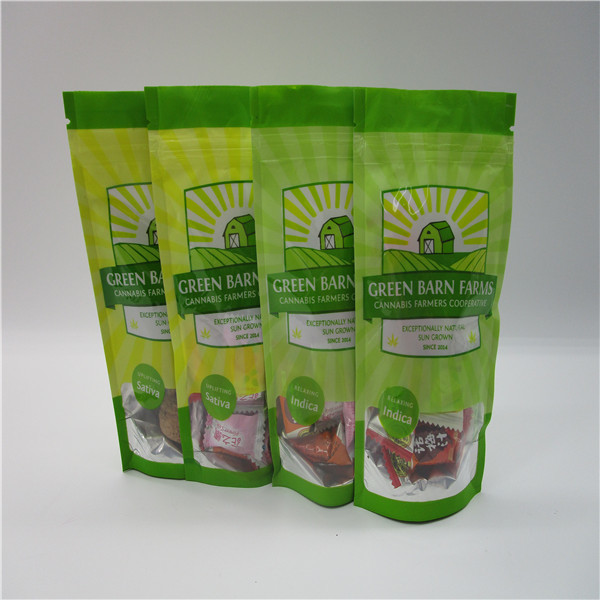 インド大麻はConnabisの種のためのジッパーが付いている包装の私用Lableのプラスチック袋を播きます