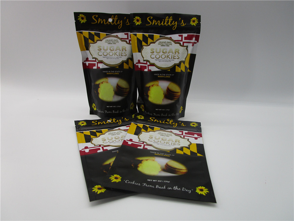 食品等級の包むResealable軽食袋8ozは軽食の包装袋を失敗します並べられて立てます