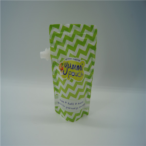 5oz承認されるFDAを包む再使用可能なベビーフードのプラスチック袋