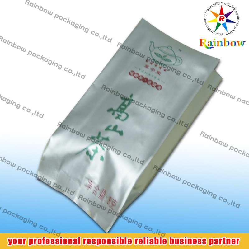 ペット /AL/PE は側面のガセットと包むティーバッグを立てます