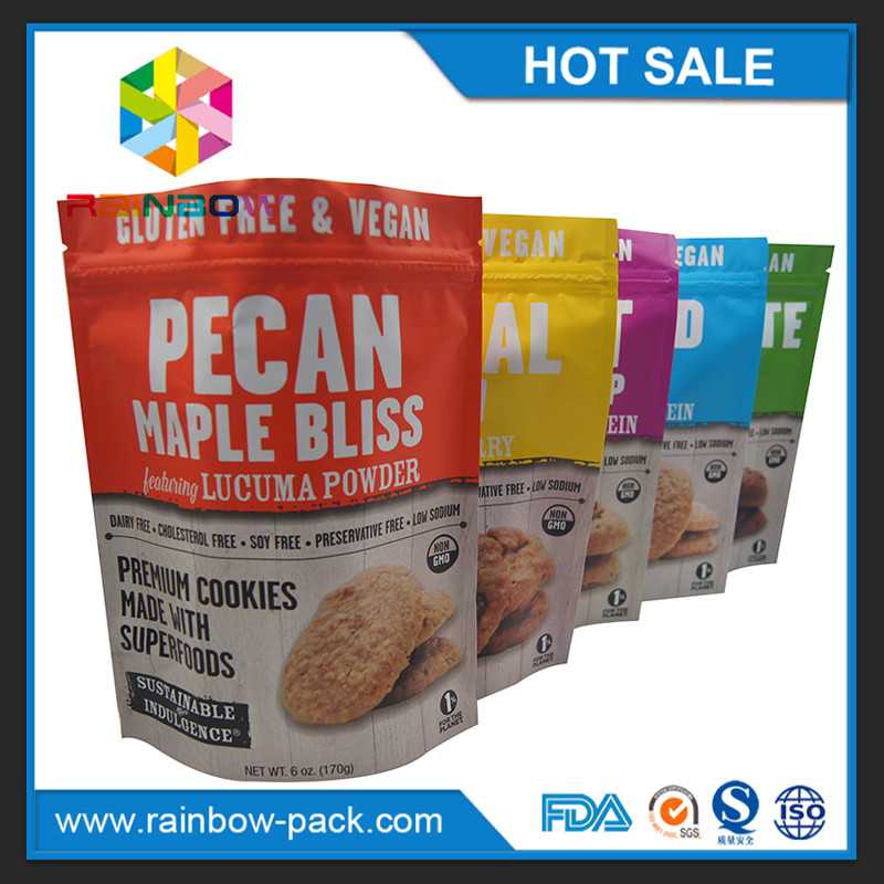 10g袋100g袋500g袋1kg袋の再使用可能な袋のbpaの自由なマイラー アルミニウム ジップ ロック式袋の黒のヒート シールのサンプル袋