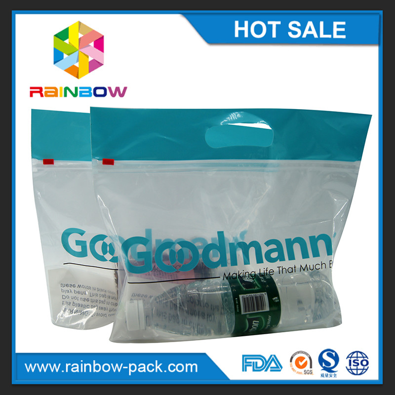 カスタマイズされたロゴは袋のhangeの穴が付いている注文の臭いの証拠袋のスライダーのジップ ロック式のフルーツの包装袋を印刷しました