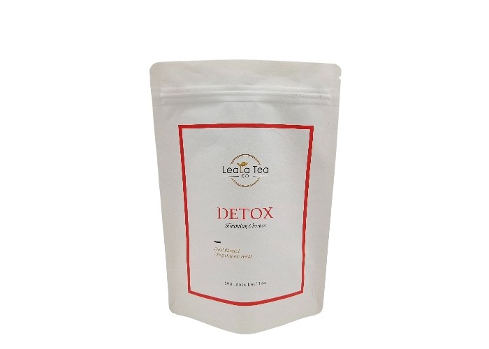 袋の臭いの証拠のアルミ ホイルのジップ ロック式の袋の上の茶アルミ ホイルの立場