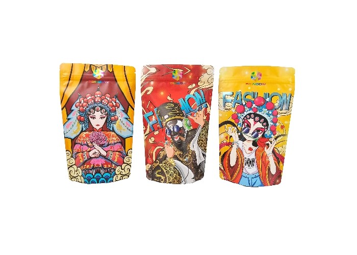 食糧ピーナツ キャンデーのナットのデザートの貯蔵はResealable Ziplockが付いているマイラーの食糧袋を立てる