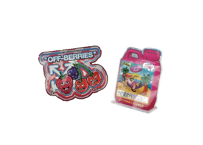 スペシャルの定形Childproofジッパー ロックはResealable 3.5g - 28g臭いの証拠の袋--を袋に入れる