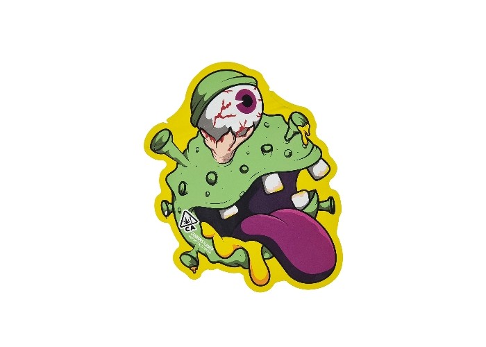 柔らかいタッチの臭いの証拠3.5gはマイラー袋のホログラムの食用の包装を型抜きした