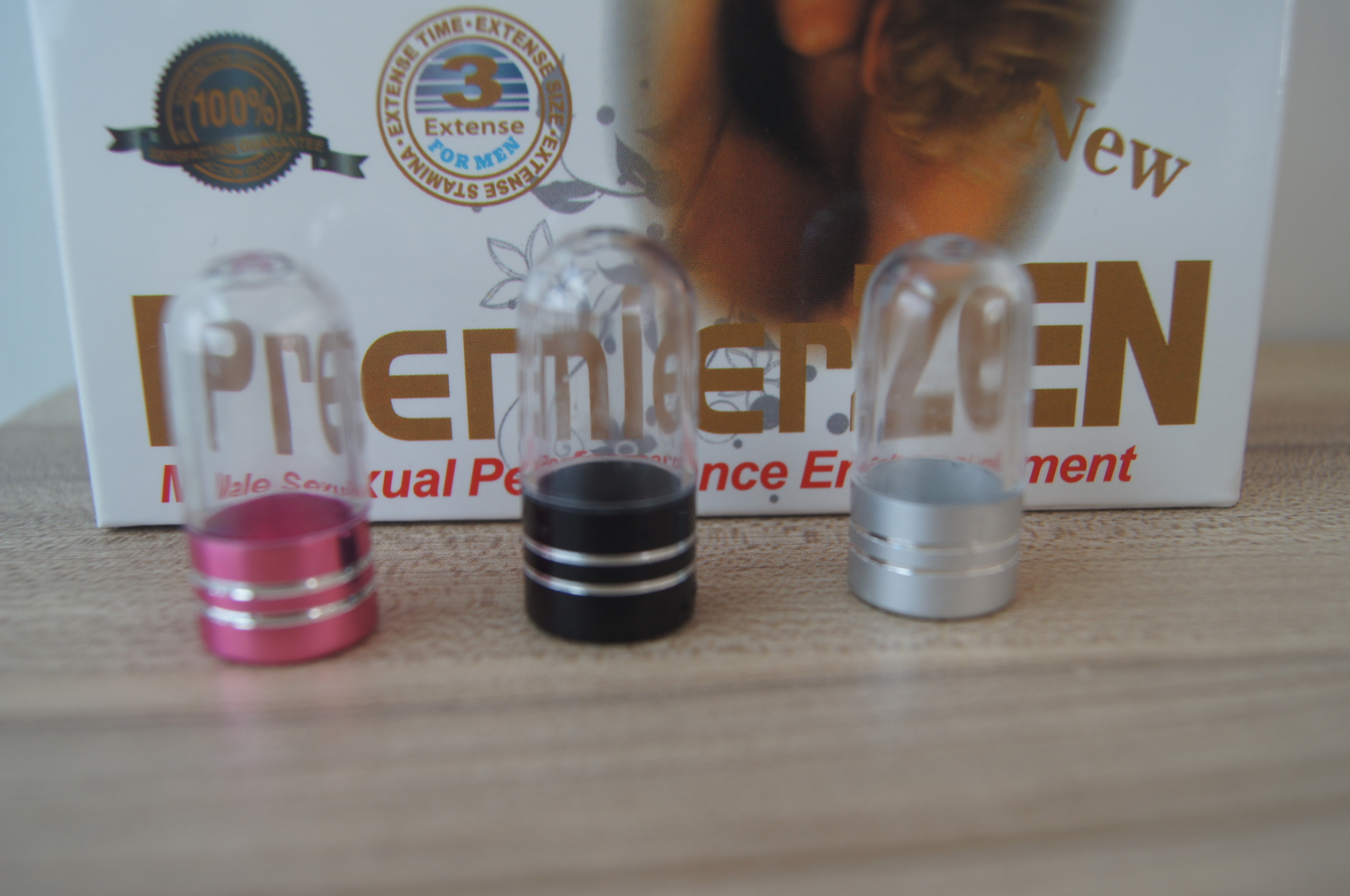 空きプラスチック製の錠剤ボトル カプセル形容器 ボトル PremierZen 3d カード 梱包