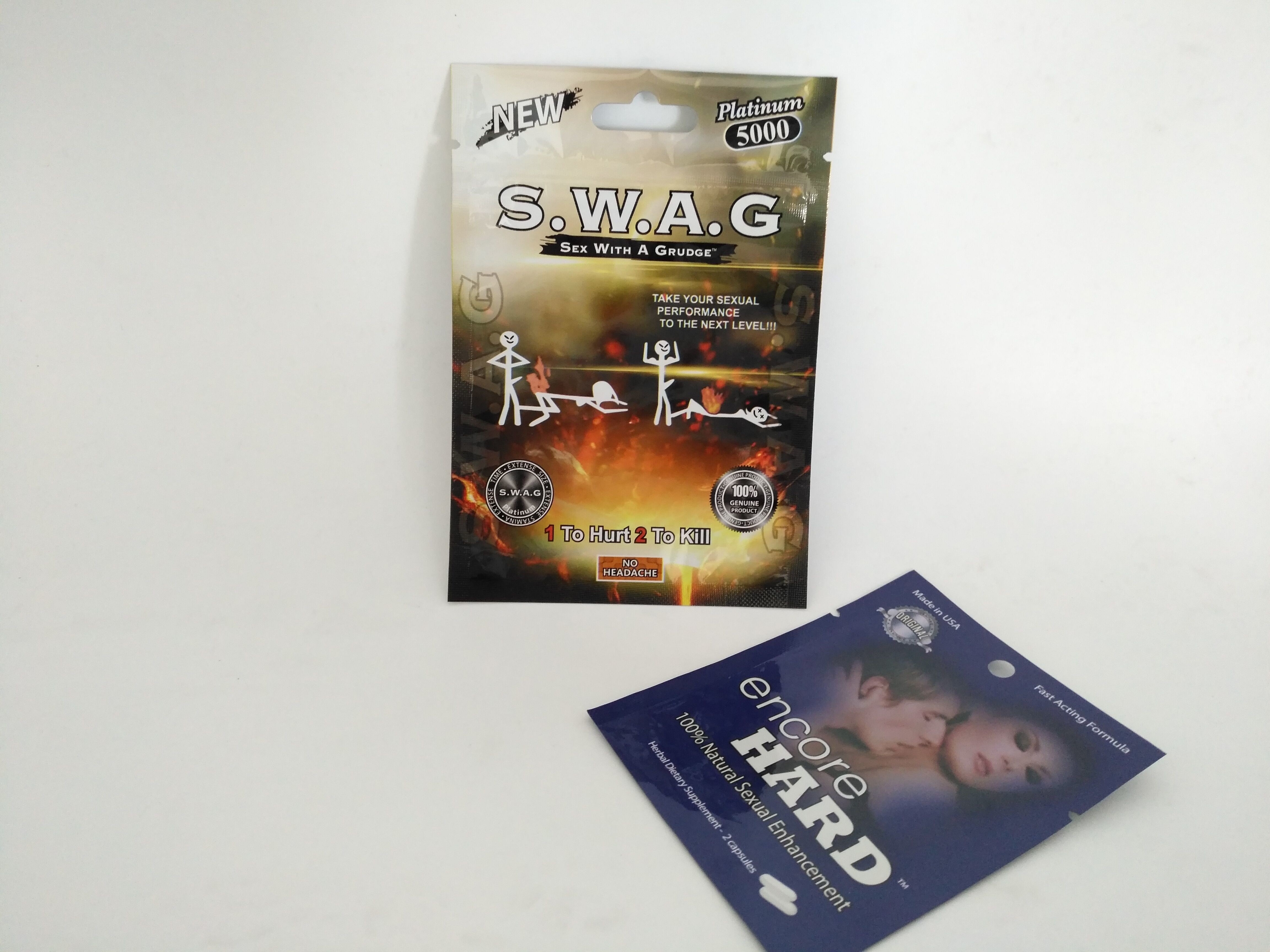 アンコール堅いカプセルの粉のための3つの側面のシールの丸薬包装の袋袋の破損のノッチ