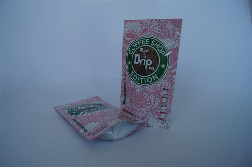 注文の印刷はジッパー/破損のノッチが付いているVapeのパッケージの包装袋を立てます