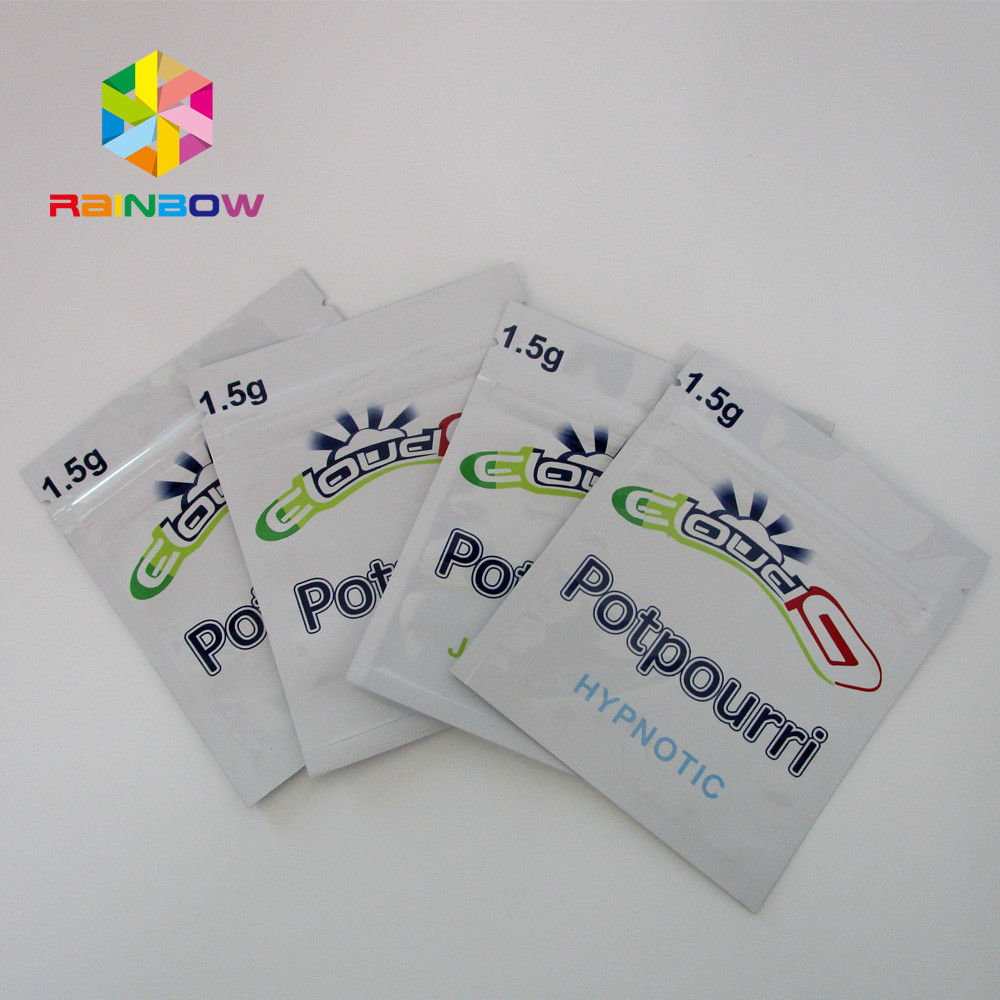 男性の強化の丸薬は3つを-こつの穴と包む側面のシールのジッパーの平らな袋袋に入れます