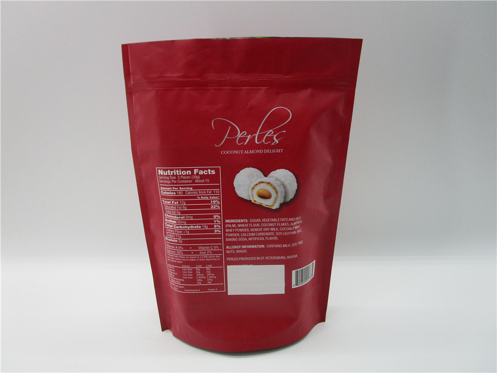 上限パッケージ袋のグラビア印刷の印刷の食品等級のアルミ ホイルの袋を立てて下さい