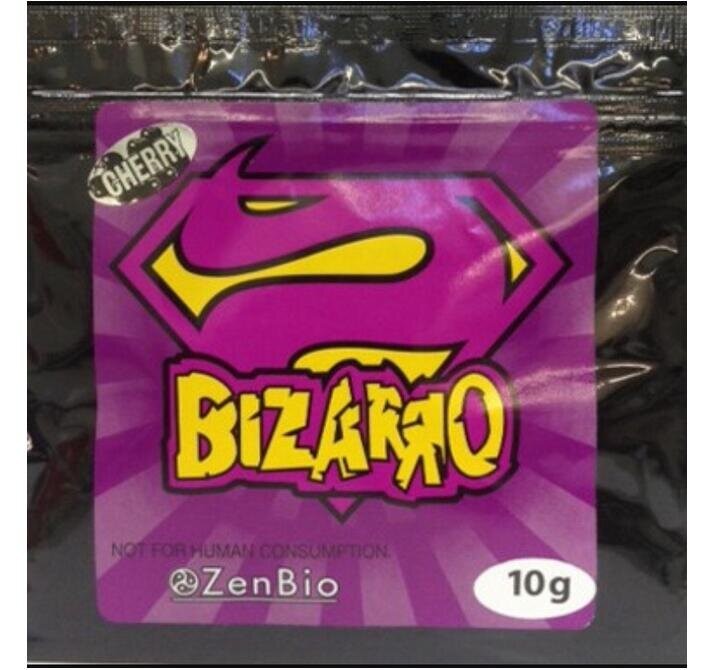 10g Bizarroの草の香のジッパー ロック袋は異なった味の口の袋を立てます