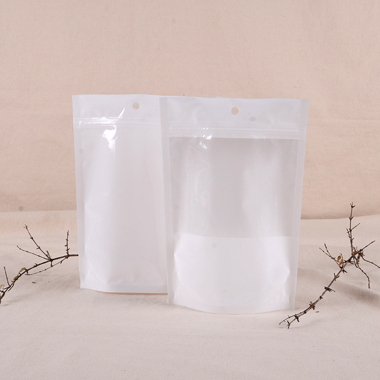 食糧のための印刷されたロゴを包むアルミ ホイルの袋を立てて下さい