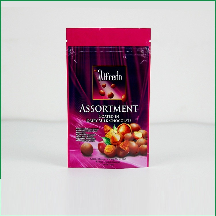 注文チョコレート/チョコレート包装袋のためのロゴのジッパー袋を立てて下さい