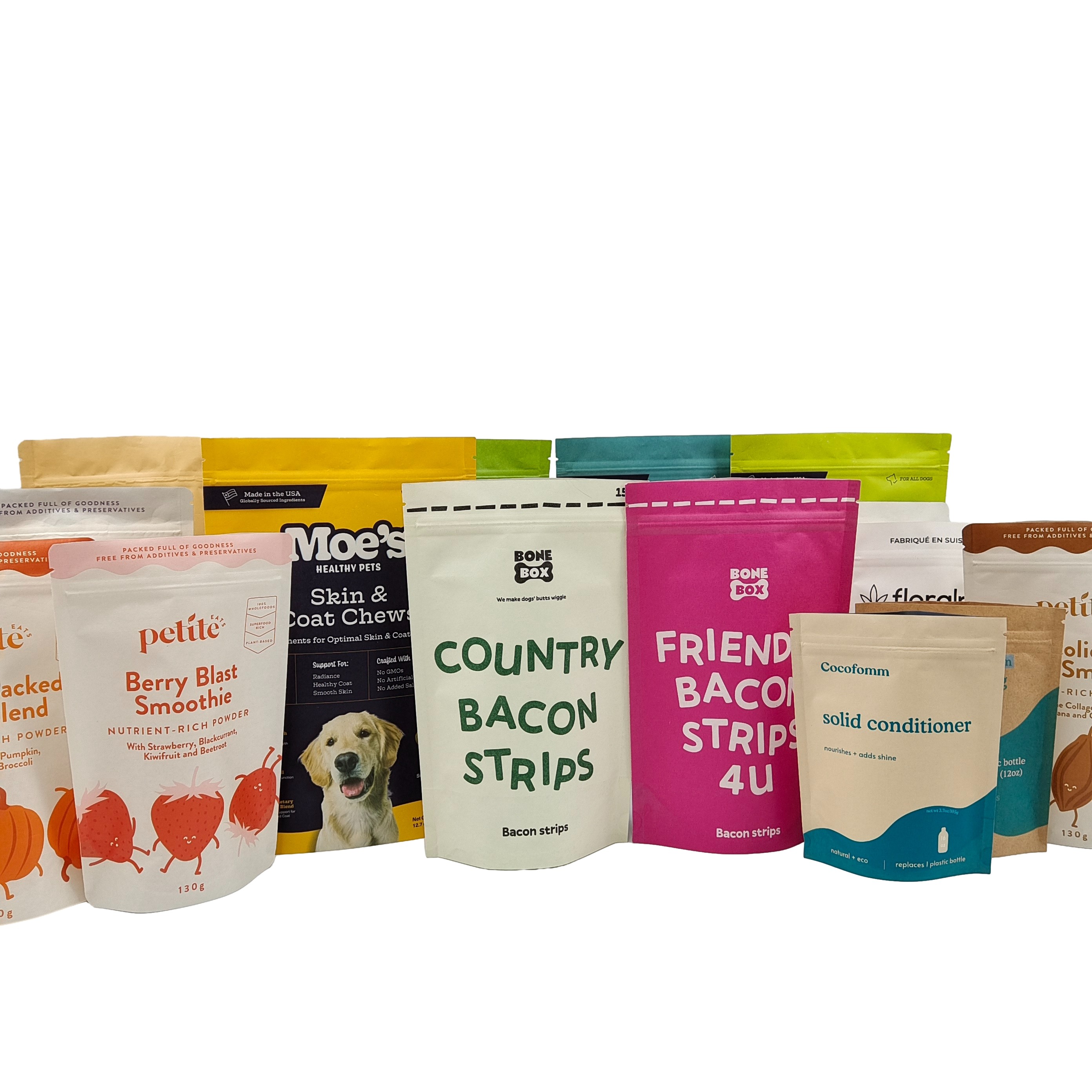 卸売 オーダーメイド 印刷 生物分解性 高品質 クラフト 紙 リサイクル 可用 ドイパック 食品 グレード ジップロック プラスチック バッグ