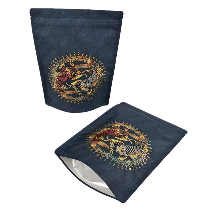 工場から供給された プラスチック アルミホイール マイラー 食品包装袋 チョコレート ナッツ キャンディー イア スマール 販売 ロゴ付き 証明袋