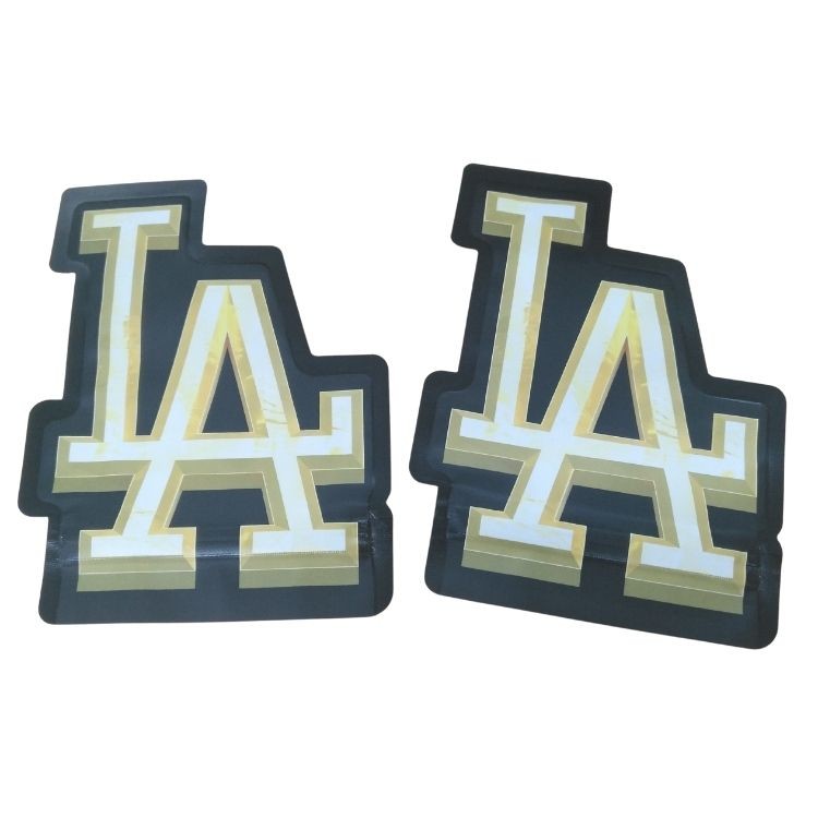 カスタムプリント 3.5g ユニーク 特別 切断型 不正形 マイラー袋 密封 8th 防臭 特別 カリ マイラー袋