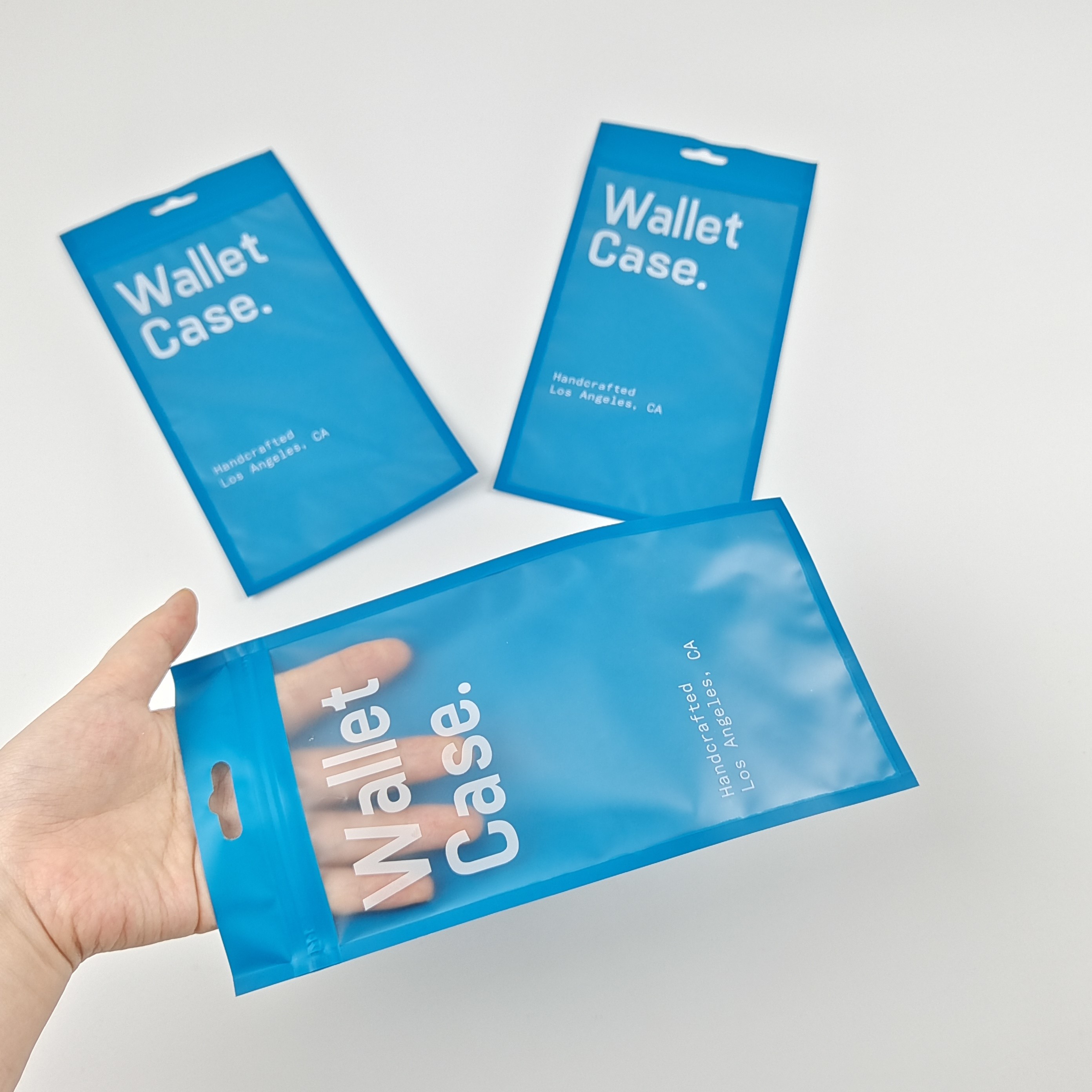 3 サイド シール ザイプ フラット 財布ケース 電話ケース プラスチック 包装袋