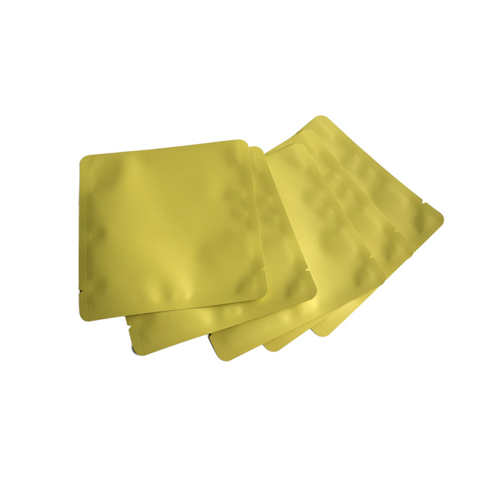 カスタムロゴ 食品グレード 透明 フロントジッパー 3 サイドシール バッグ フェイスマスク