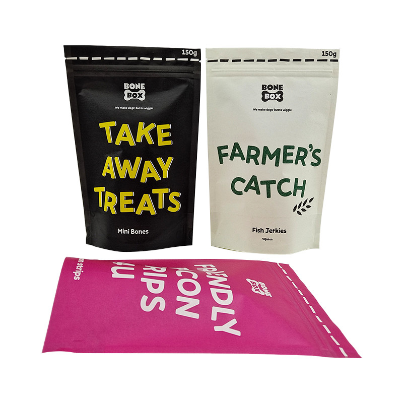 工業用包装 塗り紙印刷付きのプラスチック袋