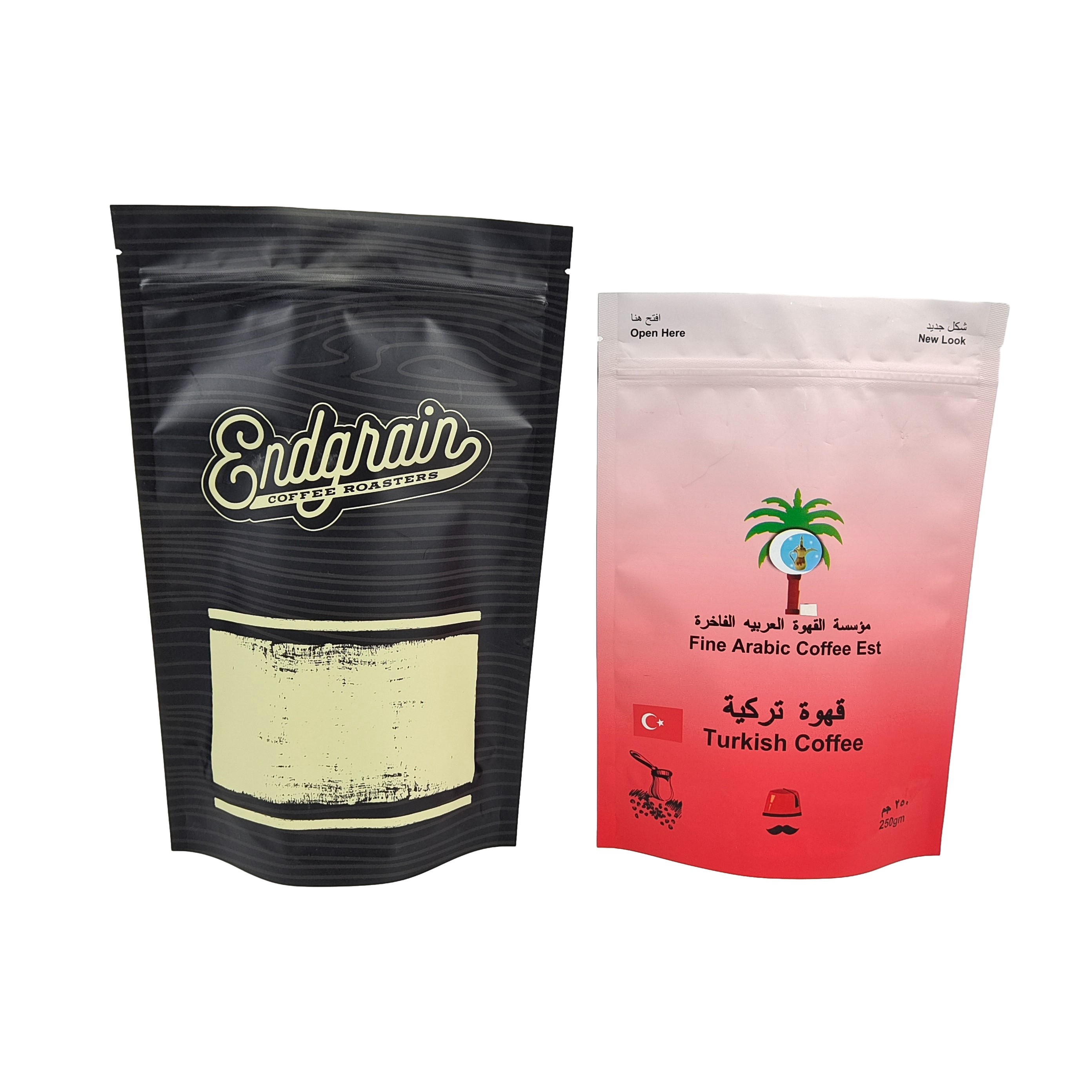 アルミニウム製シートシートロック ドイパック カスタマイズされたデザイン 密封袋 コーヒー 食品 梱包 スタンドアップバッグ