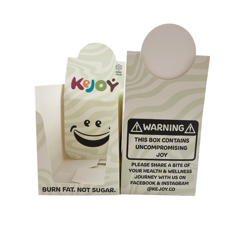 スポットカラー印刷 量調整可能な数量とCMYK印刷のための紙パックボックス