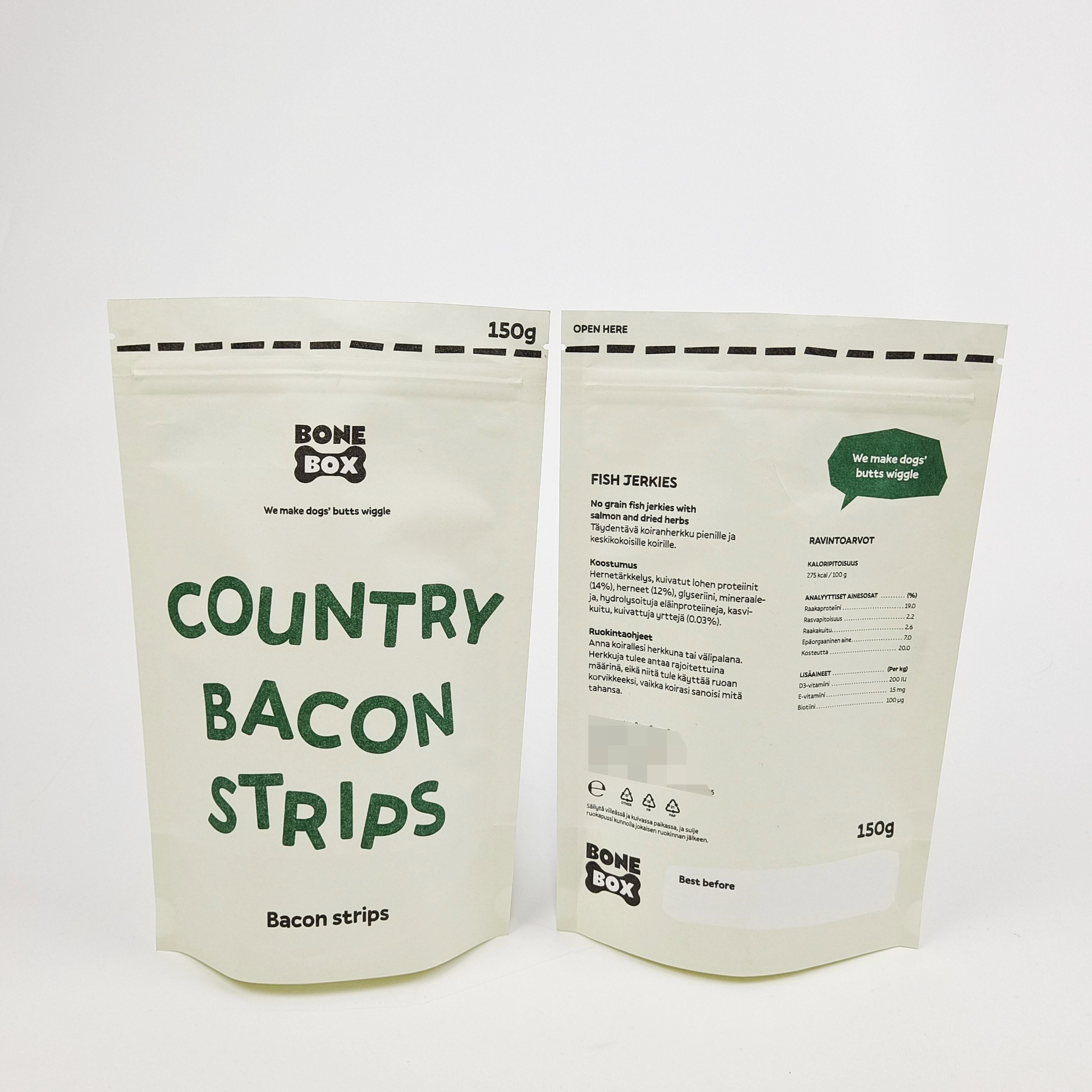 パーソナライズド ギフト 袋 に 含ま れ て いる 白い ハンドル 素材 と スタンド