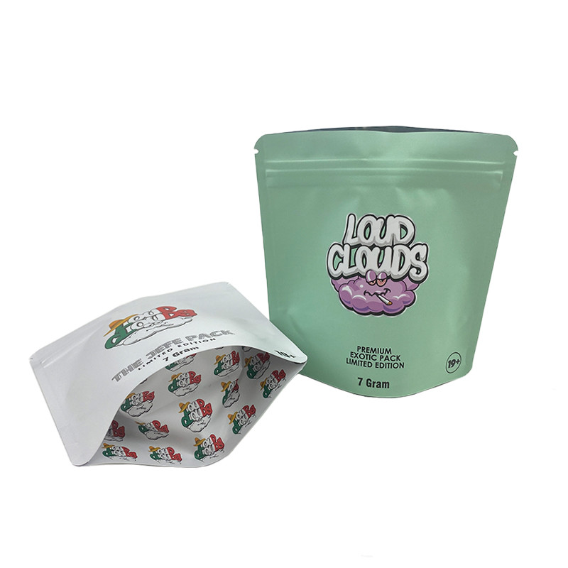 CMYK色タイプのためのPET素材構造のカスタマイズされたカラーハーブインセンスのパッケージング