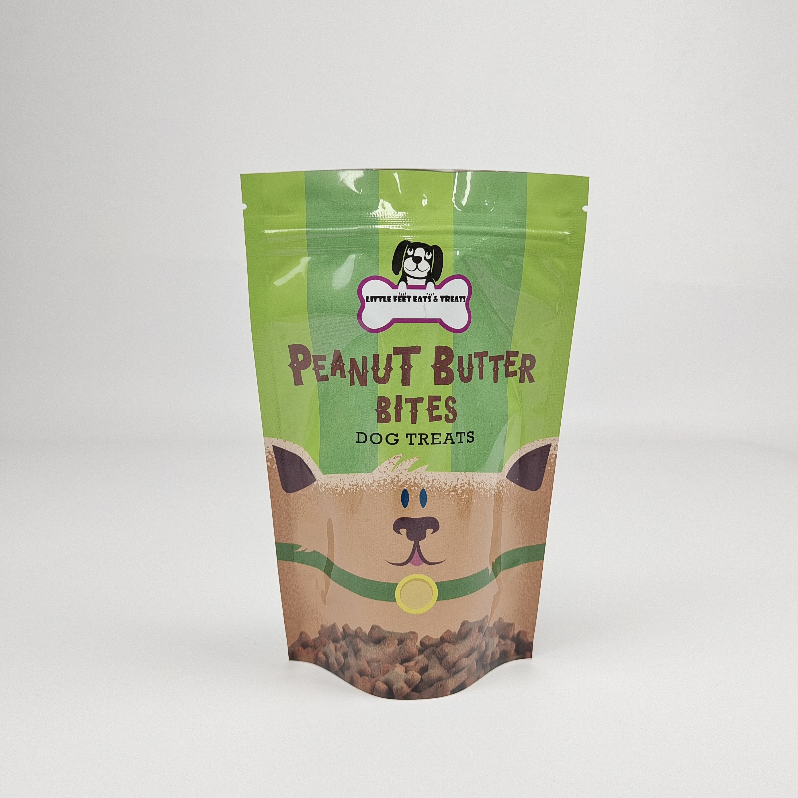 500pcs 低MOQ カスタムプリントマット スタンドアップポーチ アルミホイル マイラーバッグ 茶 食品パッケージ ポリ袋