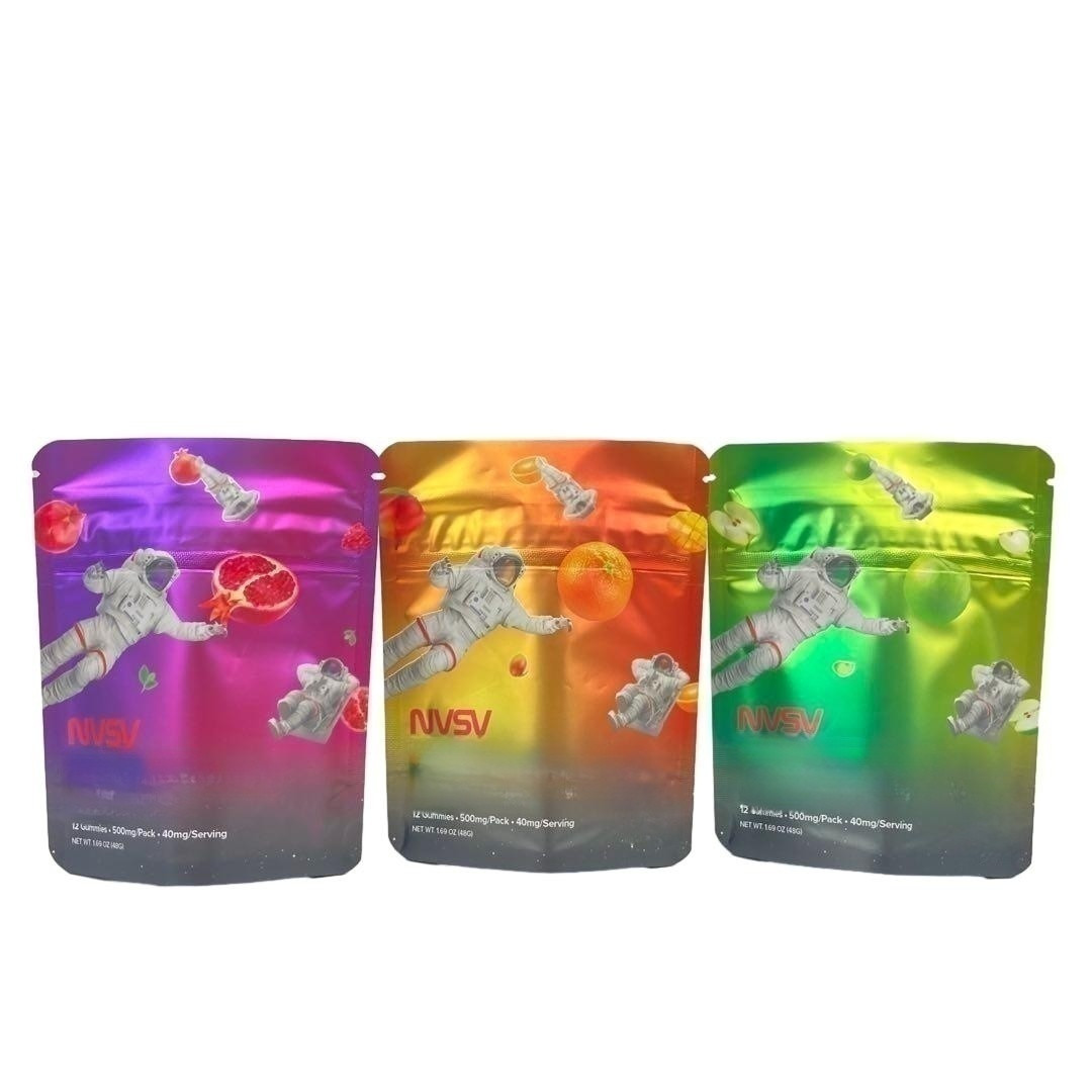 3.5グラム プラスチック袋 包装 カスタムラベル プリントされたCBDクッキー