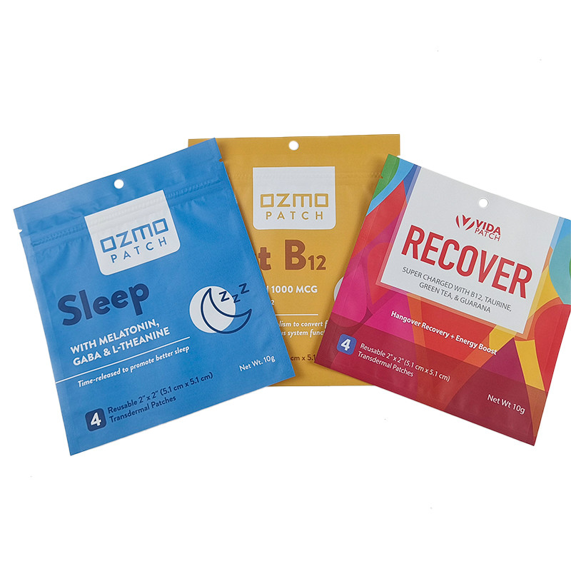 CDR AI PSD PDF 浴塩用化粧品包装袋 様々なサイズでのマイラー袋