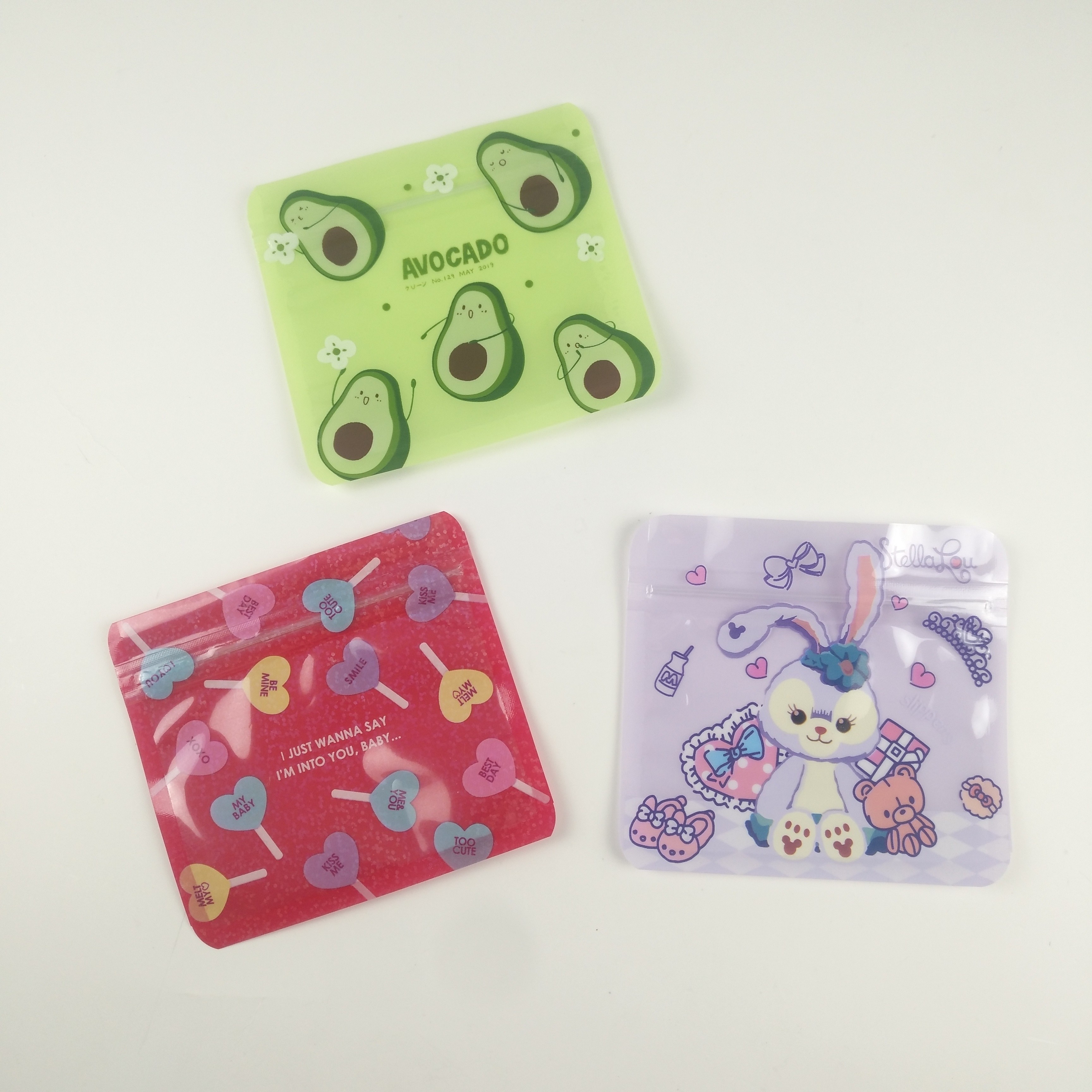 カスタマイズされたサイズと色 食品包装のためのプラスチック袋のパッケージ