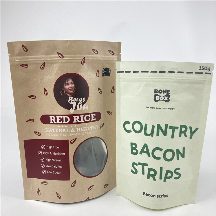 品質保証 スタンドアップ アルミ製紙袋  Zipper 食品 スナック 梱包袋