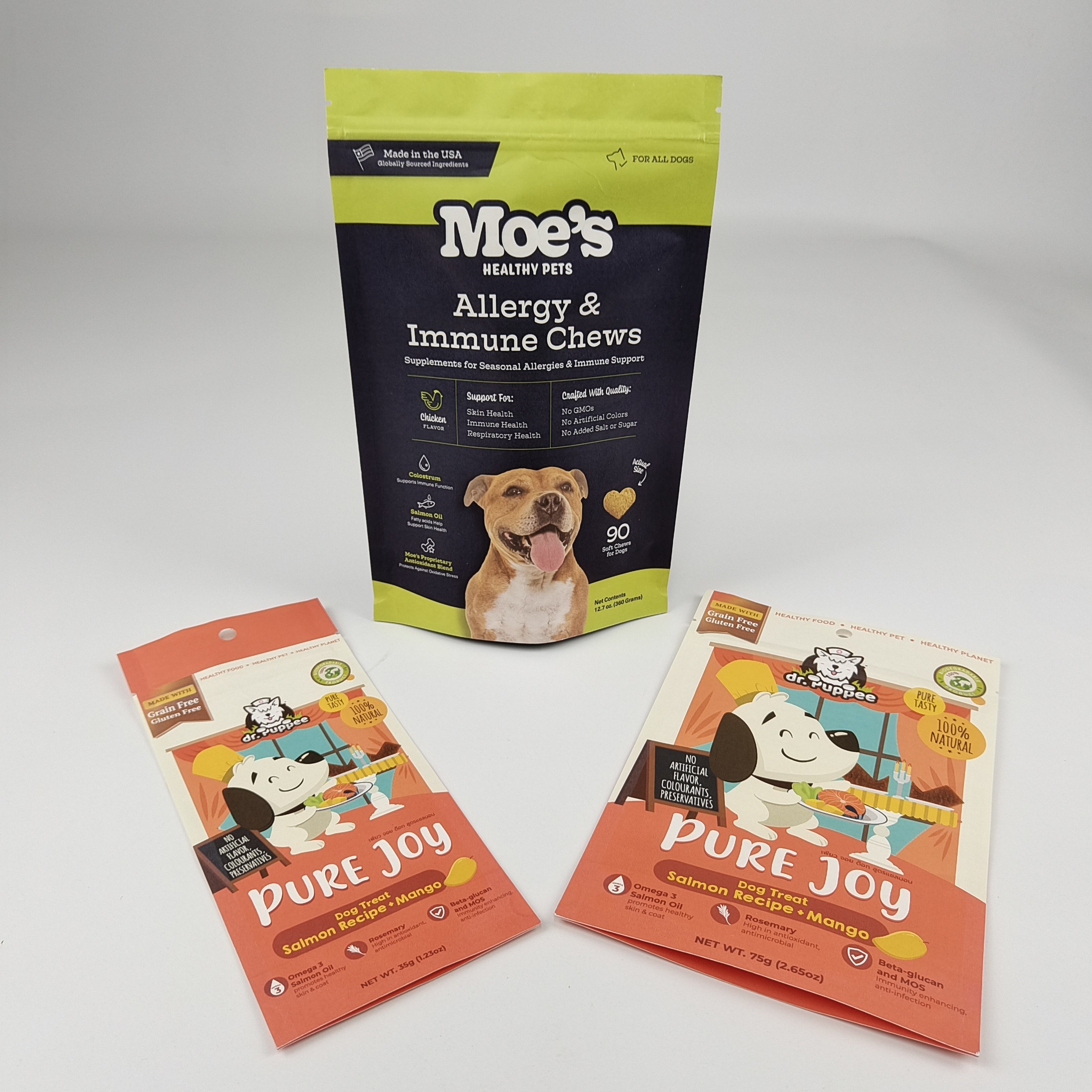 リサイクル可能 環境に優しい卸売 オーダーメイド ロゴ デジタル印刷 堆肥可能 クラフト紙袋