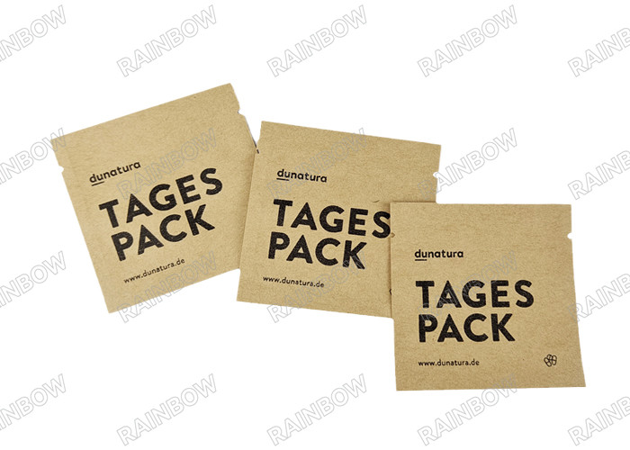 オーダーメイドロゴとカスタマイズされた茶袋