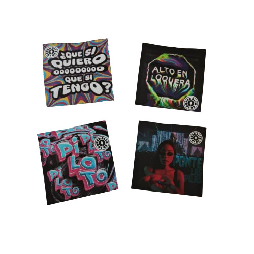 透明な窓の粉末包装プラスチックバッグ