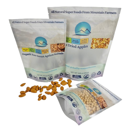 卸売 オーダーメイド 再閉可能なプラスチック袋 茶包装 スタンドアップ ポッチ  Zip ロック バッグ